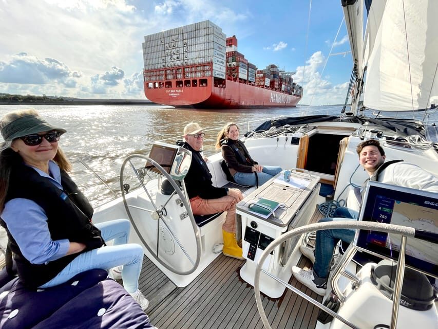 "After Work" - Sailing-Yacht Cruising Event, Hamburg/Elbe - Container ships and dry docks: seeing scale without leaving Hamburg