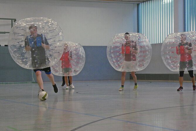 Bubble soccer in the center of Hamburg with beer / champagne - Should You Book It?