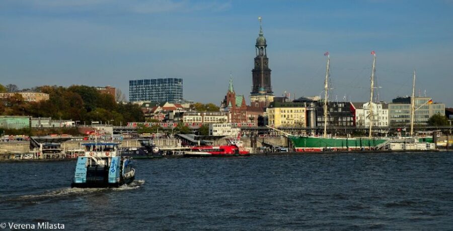 German Hamburg Historic City Center Pay-What-You-Want Tour - The port area and the food moment: fischbröchten, matjes, labskaus