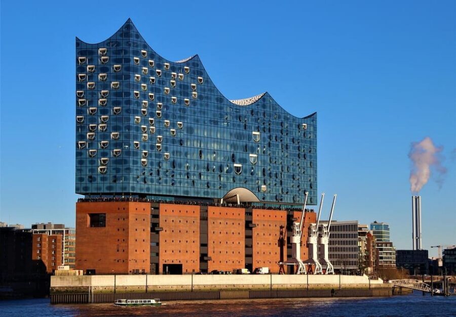 Hamburg: Hop-On Hop-Off Bus Tour Yellow Double Decker - Speicherstadt and HafenCity: old warehouses, new architecture
