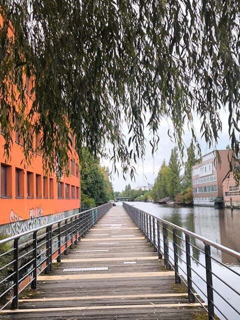 Hamburg: The Wilhelmsburg Food Tour - Starting point and route: Neuhöfer Str. 22 to the Reiherstieg and Veringkanal