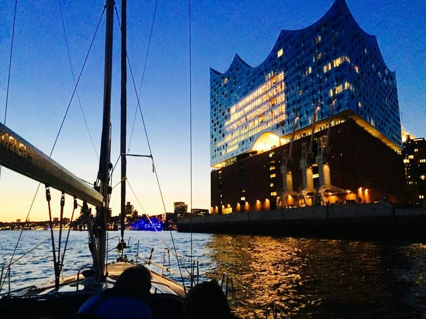 Sailing trip ''the Elbe by night", Hamburg/Elbe - Your 42-Foot Bavaria 42-3: Small Group, Real Boat Time