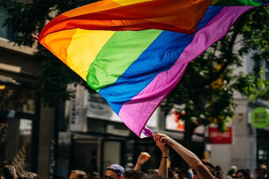 St. Pauli Queertour - 100 Jahre Pride auf St. Pauli - Starting at Wohlwillstraße: the cozy office meets the street