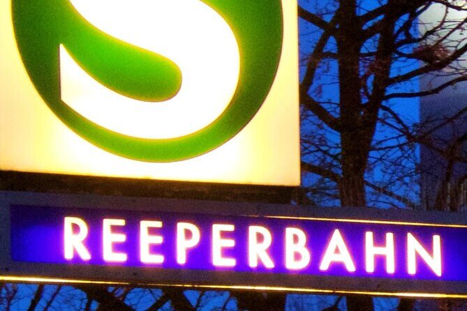The Kiez Captain Reeperbahn Kieztour Hamburg - Hans-Albers-Eck on the Reeperbahn: names, music, and the Blond Hans bar link
